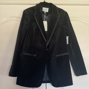 Joie Velvet Tuxedo Blazer!